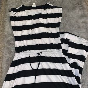 Black and White Dress